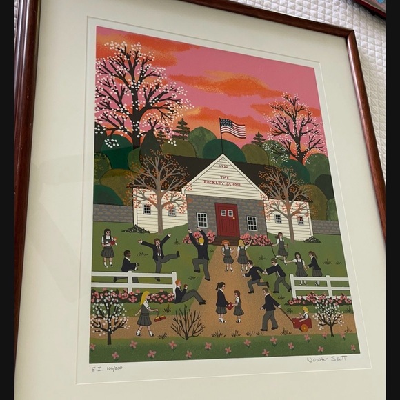 Jane Wooster Scott signed art - Picture 9 of 12